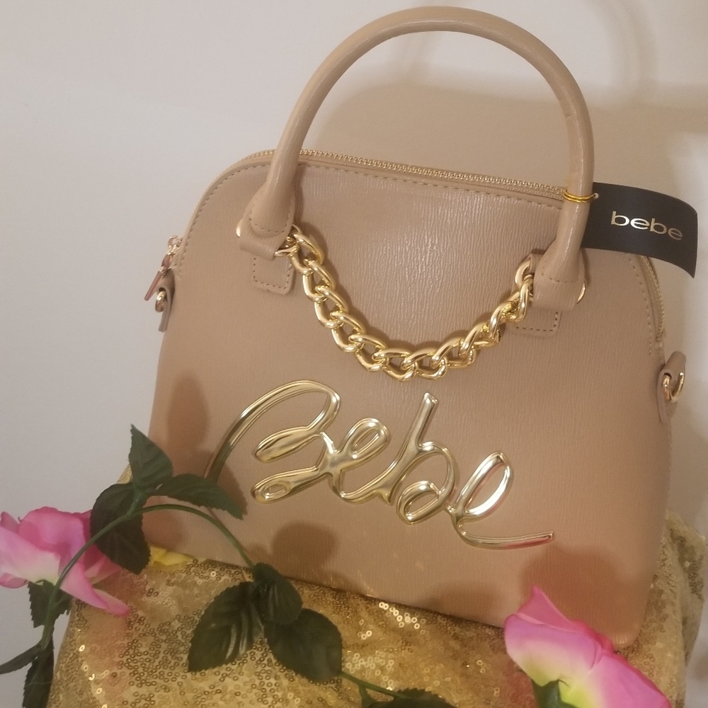 NWT Bebe Gianna Dome Handbag